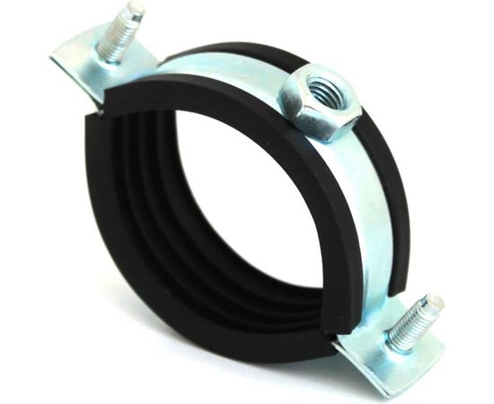 Сантехнический хомут для труб с гайкой СВК 1 1/2 М8 47-52 SVK-Fe040 – изображение 2
