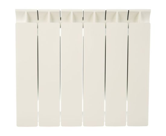 Биметаллический радиатор STOUT STYLE 500 6 секций, боковое подключение SRB-0110-050006 RG008V47CPSTEB – изображение 2