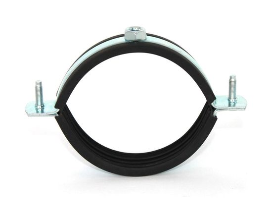 Хомут сантехнический для труб с гайкой СВК 3 М8 87-90 SVK-Fe080М8 – изображение 2