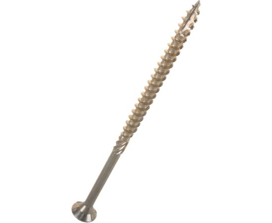 Конструкционный шуруп для дерева с фрезой ЕВРОПАРТНЕР потай, ж/п Torx 25 5.0х100, 10 шт. 15 0096 2 – изображение 2