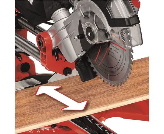 Торцовочная пила Einhell TC-SM 2131/1 Dual 4300390 – изображение 2