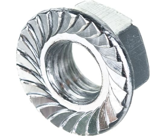 Самостопорящаяся гайка с фланцем Метизный двор M8 DIN 6923, 100 шт. 4607159067715 – изображение 4