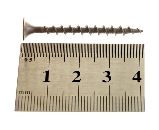 Саморез по дереву КРЕП-КОМП черный 3,5х41 500шт чд41ф – изображение 2