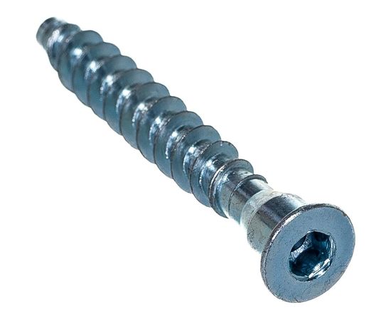 Конфирмат евровинт с внутренним шестигранником Метизный двор 7х50, 15 шт. 4607173902993 – изображение 3