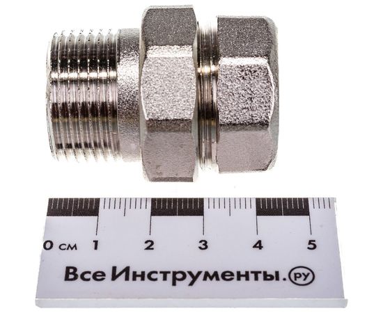 Сгон FV-PLAST FV-Brass американка прямая ВР-НР 3/4 AA465000034 – изображение 2