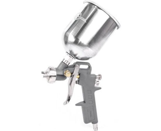 Пневматический краскопульт INTERTOOL HP, форсунка 1.5 мм, бачок 600мл PT-0205 – изображение 3