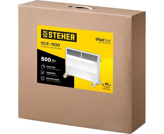 Электрический конвектор STEHER 0.5 кВт SCE-500 – изображение 5