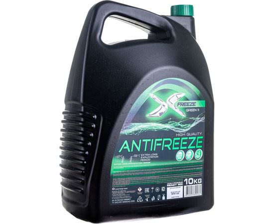 Антифриз X-Freeze зеленый, 10 кг 430206071 