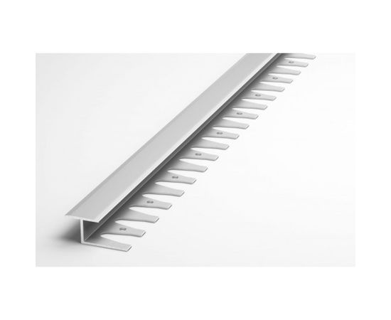 Порог одноуровневый алюминиевый (16 мм; 2.7 м; анодированный; серебро) Лука УТ000040163 