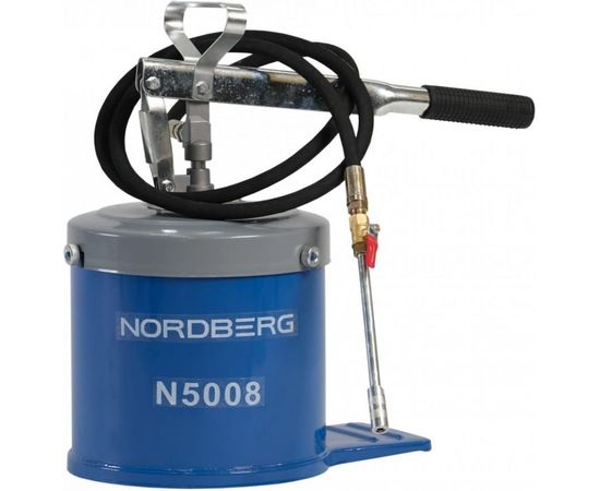 Установка для раздачи густой смазки NORDBERG ручная, 8 л N5008 