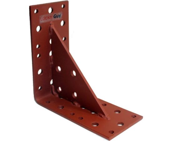 Уголок LUCKY Guy 200x200x100x6,0мм с ребром жесткости, покр. грунт ГФ-0 600 02 200200 100 1LG 