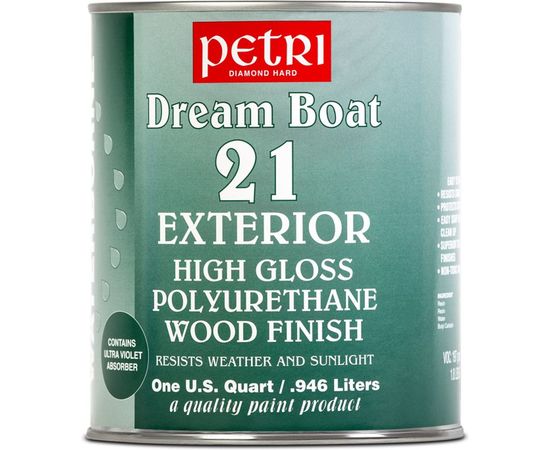 Полиуретановый лак Petri Dream Boat на водной основе глянцевый PC51004 