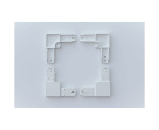 Уголок для москитной сетки KOMFORT Москитные системы алюминиевый белый Комплект 4 шт АУ00614 – изображение 2