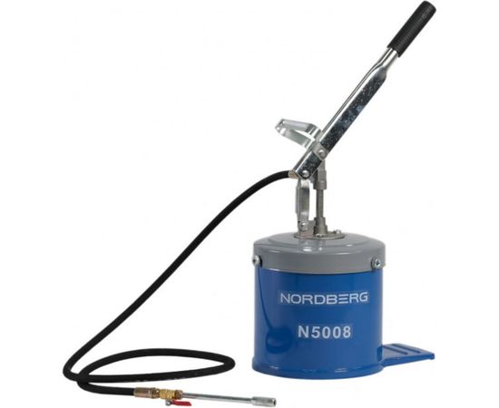 Установка для раздачи густой смазки NORDBERG ручная, 8 л N5008 – изображение 2