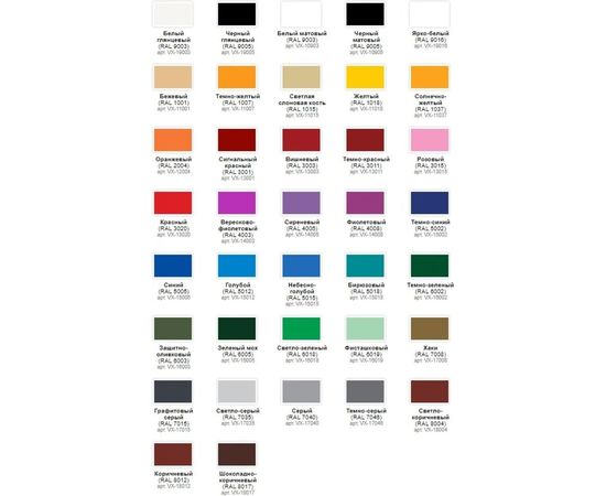 Универсальная эмаль Vixen черный матовый RAL 9005 аэрозоль 520 мл VX-10905 – изображение 2