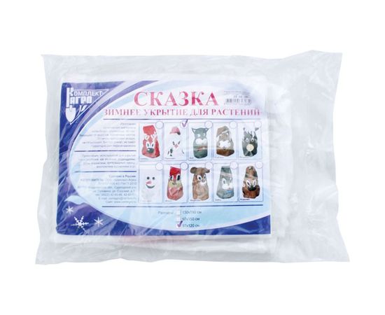 Зимнее укрытие Комплект-Агро Сказка 120х97см Пингвин KA3630 – изображение 2