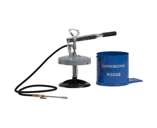 Установка для раздачи густой смазки NORDBERG ручная, 8 л N5008 – изображение 3