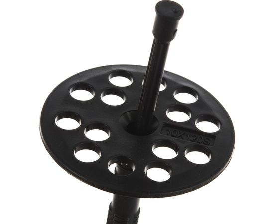 Дюбель для изоляции с пластиковым гвоздем Крепежная техника 10х120 50шт 471004 БК – изображение 3