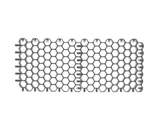 Газонная решетка Gidrolica 530х430х35 мм, пластиковая, черная 610 – изображение 3