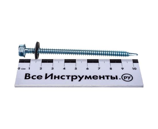 Кровельный саморез Метизный двор 6,3x100, 50 шт. 4607159064509 – изображение 4