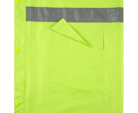 Влагозащитный плащ повышенной видимости 2Hands цвет лимон, р-р XL РP1HV – изображение 5
