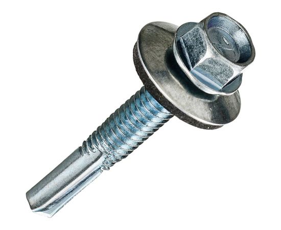 Кровельный саморез Tech-Krep оцин КРс ZP 5,5х32 удл. сверло 50 шт контейнер 142301 