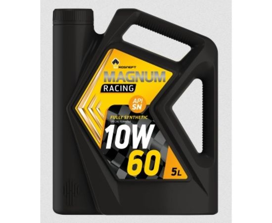 Моторное масло РОСНЕФТЬ Magnum Racing 10W-60 (РНПК) SN/A3/B4 синт. кан. 5 л 40801750 