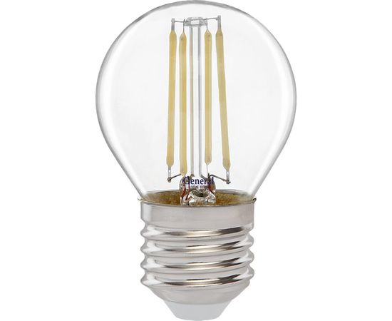 Светодиодная лампа General Lighting Systems FIL Шарик G45S-8-E27 649981 