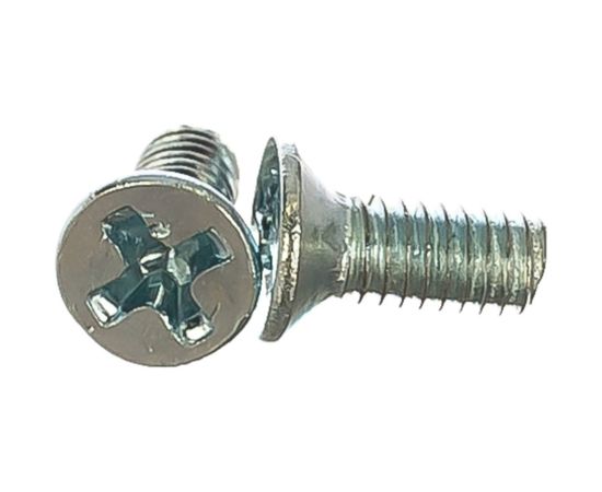 Винт Tech-Krep DIN965 с потайной головкой, оцинкованный М4х10 10 шт - пакет 102988 