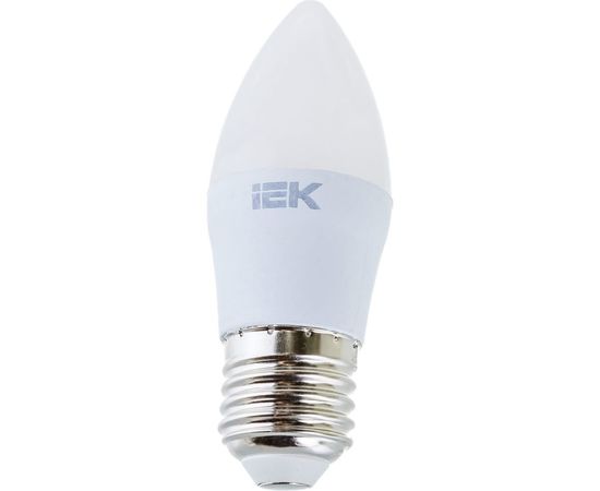 Лампа IEK LED, C35, свеча, 5вт, 230В, 4000К, E27 LLE-C35-5-230-40-E27 