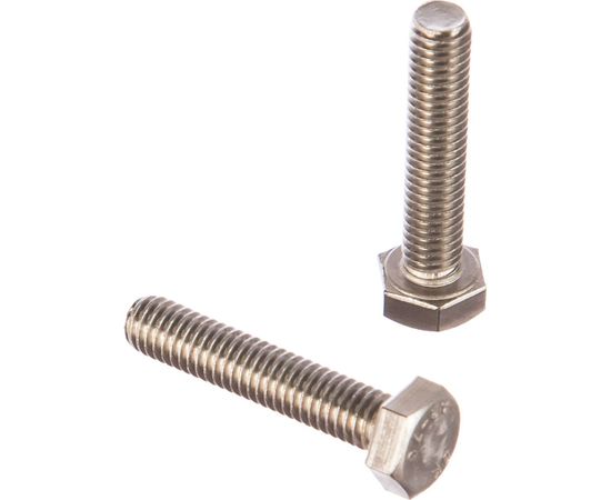 Болт Tech-Krep DIN933 6х30 ш.г. полн. рез. нерж.ст. А2, 5 шт. 141690 