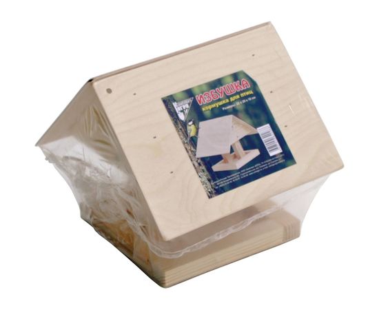 Кормушка для птиц Комплект-Агро "Избушка" KA0288 – изображение 2