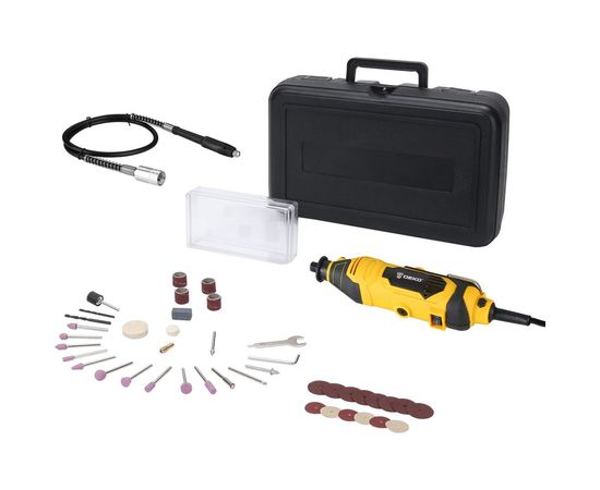 Электрический гравер в наборе DEKO DKRT200E 43 tools, case 063-1411 – изображение 3