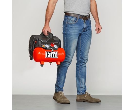 Поршневой малошумный безмасляный компрессор Fini SILTEK S/6 100540425 – изображение 2