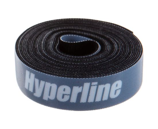 Лента (липучка) в рулоне Hyperline WASNR-5x25-BK ширина 25 мм, длина 5 м, черная 401686 – изображение 5