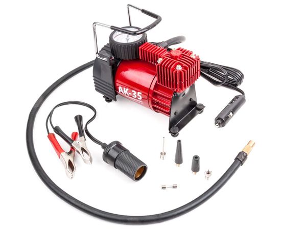 Металлический автомобильный компрессор AUTOPROFI AK-35 – изображение 2