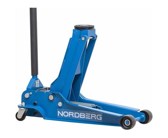 Низкопрофильный подкатной домкрат с резиновой насадкой 3.5 т NORDBERG N32035 – изображение 5