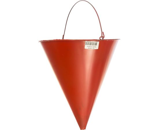 Конусное пожарное металлическое ведро, красное СПЕЦ ОГН-ВЕД001 – изображение 3