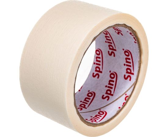 Малярная лента белая 60oC 48ммx25м SPINO 6235025 – изображение 2