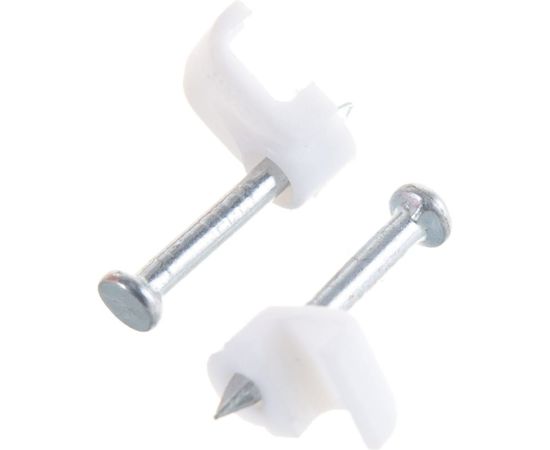 Плоский крепеж кабеля REXANT 5x2 мм, белый 50 шт 07-4205 – изображение 3