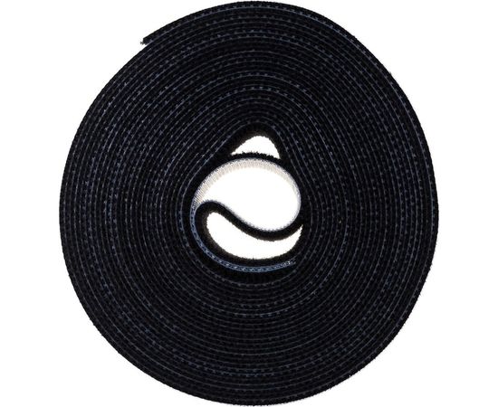 Лента (липучка) в рулоне Hyperline WASNR-5x25-BK ширина 25 мм, длина 5 м, черная 401686 – изображение 3