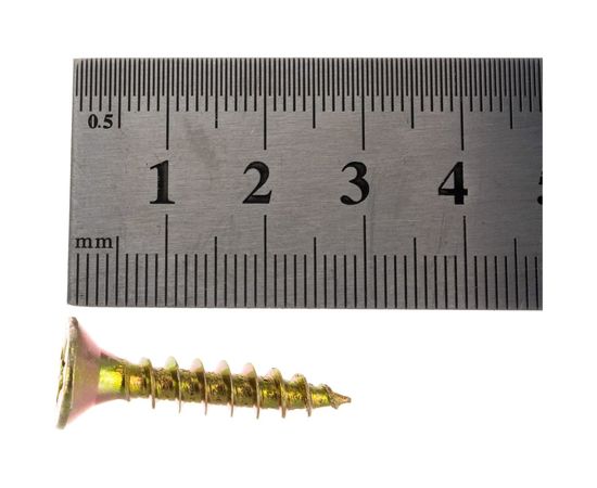 Саморез ШУж Tech-Krep 6,0х30 потайная головка 9 шт - пакет 136375 – изображение 2