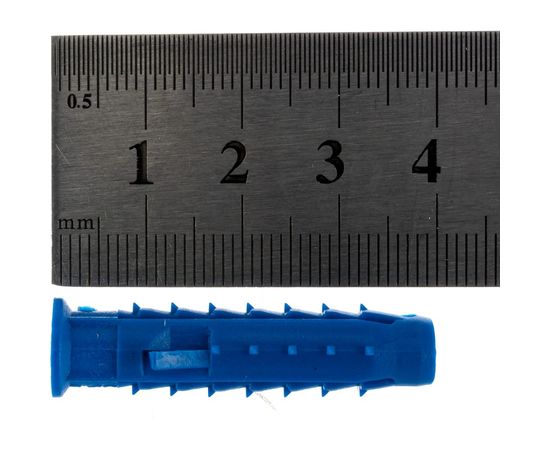 Распорный дюбель Чапай 8х40 шипы+усы, полипропилен 20шт - пакет Tech-Krep 111130 – изображение 2