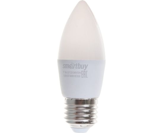 Светодиодная лампа Smartbuy LED C37-9,5W/4000 SBL-C37-9_5-40K-E27 – изображение 4