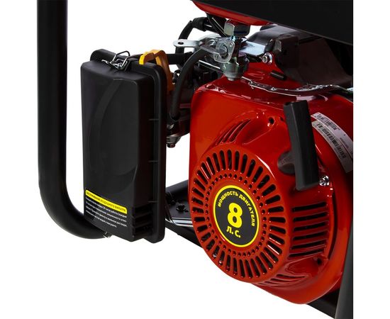 Бензиновый генератор DDE G350P 1ф 3,1/3,5/7,0 кВт бак 15 л двигатель 8 лc 792-568 – изображение 6