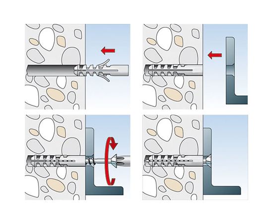Распорный дюбель Tecfi AX 6x30 100 шт 147464 – изображение 8