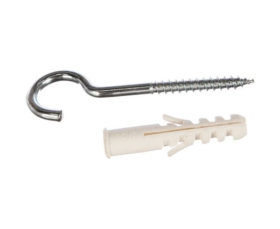 Распорный дюбель Зубр МАСТЕР с шурупом-полукольцом, 10 х 50 / 6 х 90 мм, 40 шт 30685-10-50 