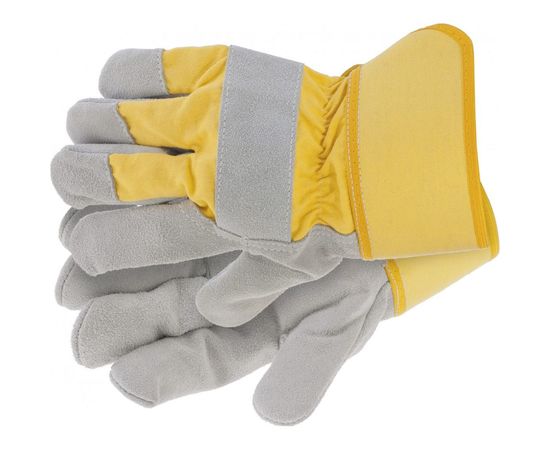 Спилковые комбинированные перчатки СИБРТЕХ, усиленные, размер XL 67902 