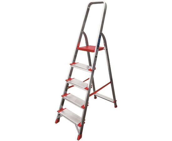 Стремянка Новая высота 5 ступеней с шириной 130 мм 5110105 