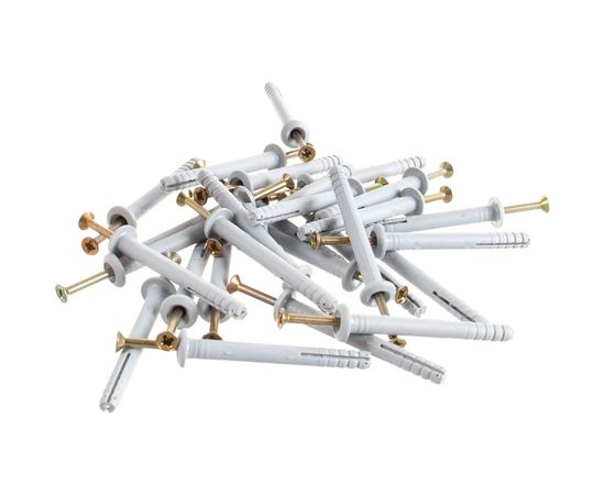 Дюбель-гвоздь Tech-Krep полипропилен SM G 6х60 гриб. манжета 100 шт коробка 130159 